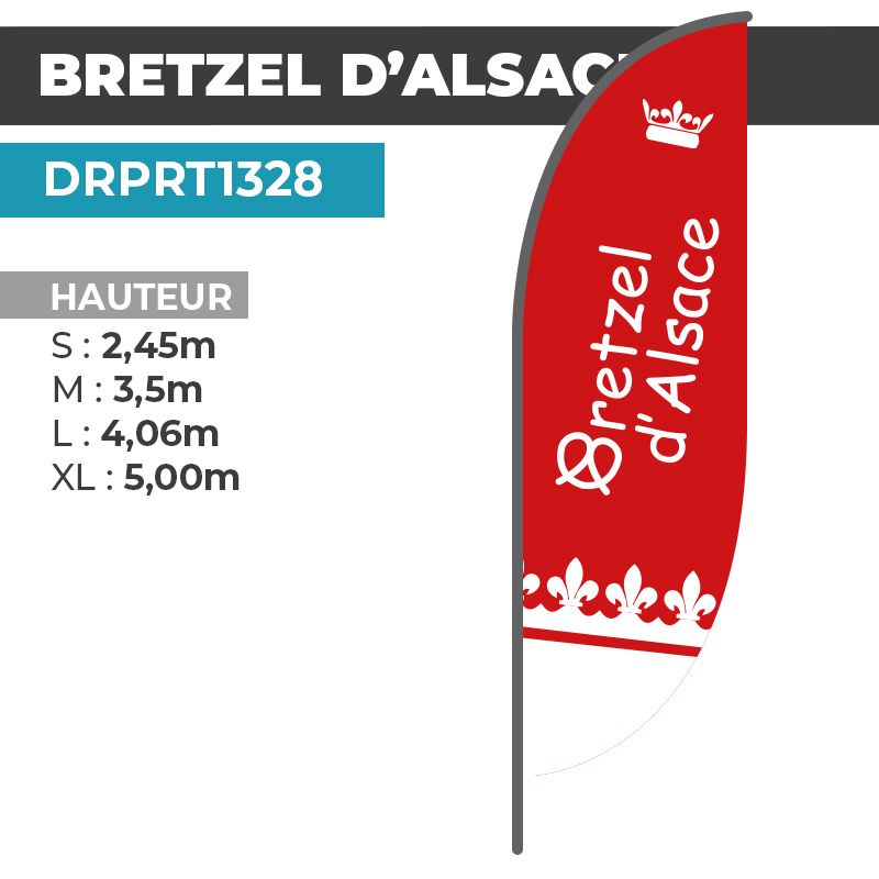 Drapeau BRETZEL D'ALSACE