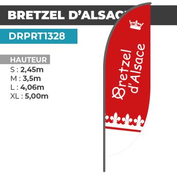 Drapeau BRETZEL D'ALSACE
