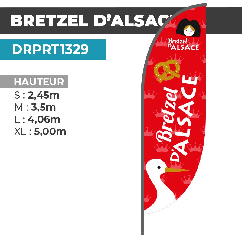 Drapeau BRETZEL D'ALSACE