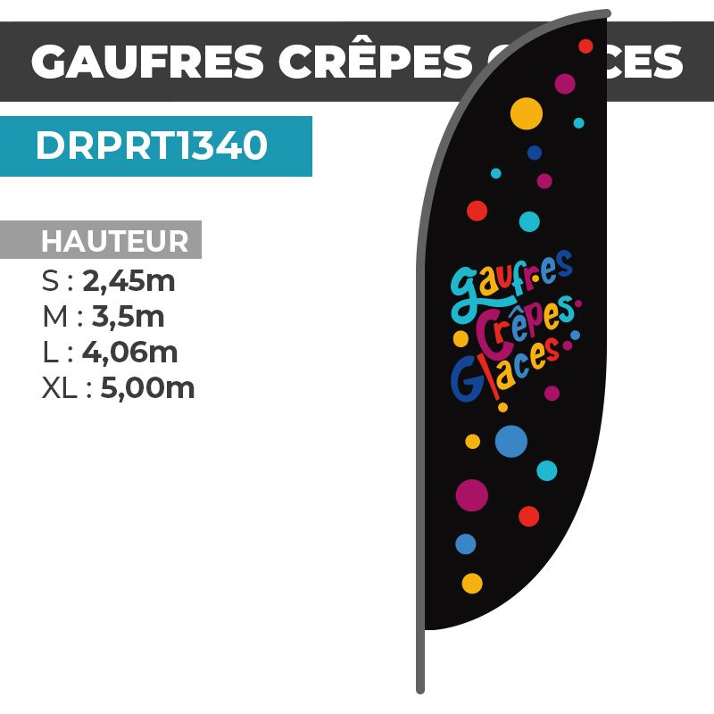 Drapeau GAUFRES CREPES GLACES