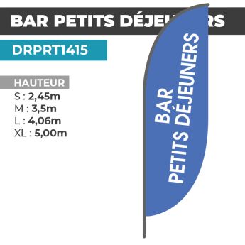 Drapeau BAR PETITS DÉJEUNERS