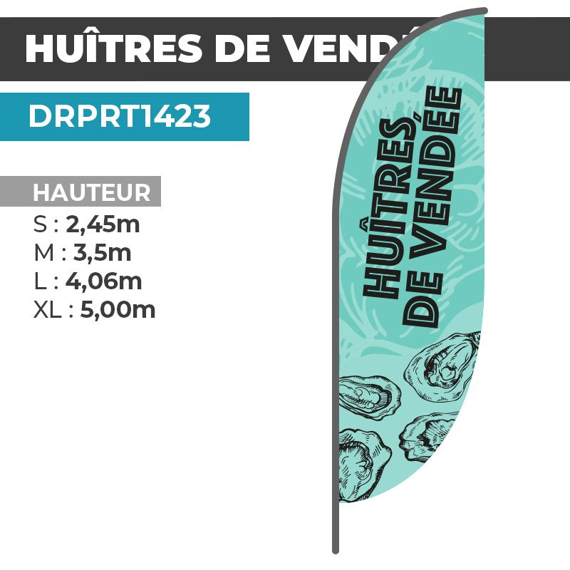 Drapeau HUITRES DE VENDÉE