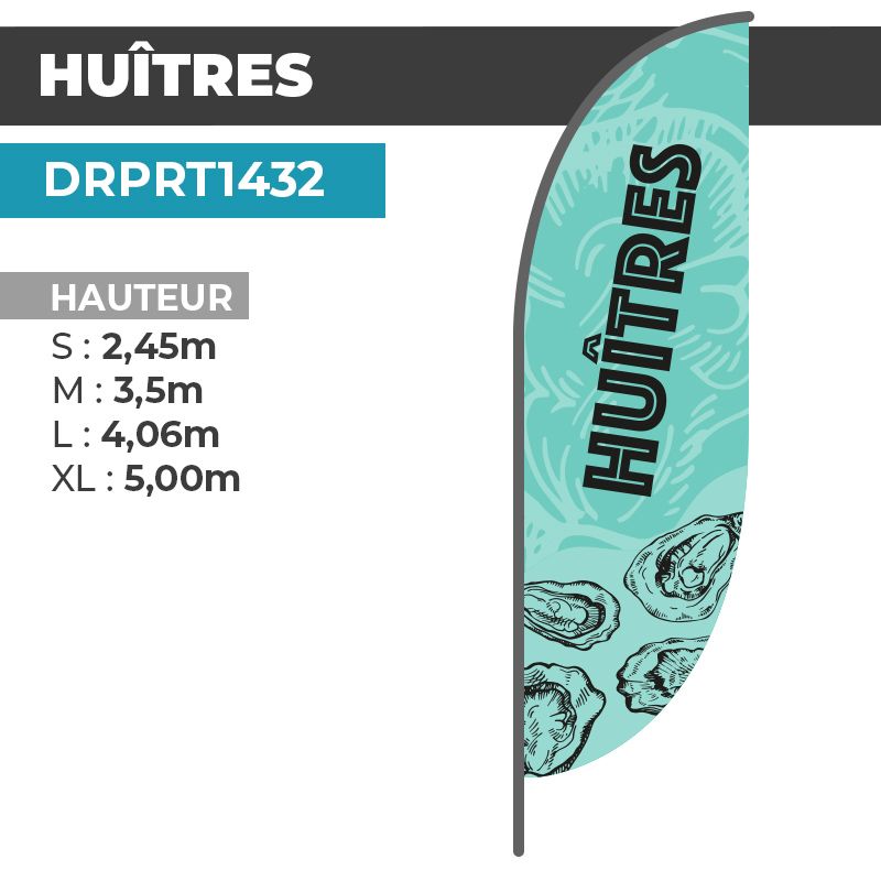 Drapeau HUITRES