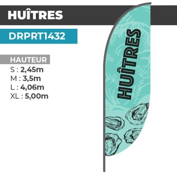 Drapeau HUITRES