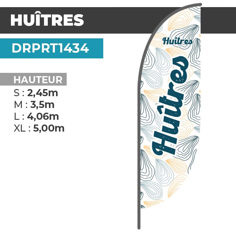 Drapeau HUITRES