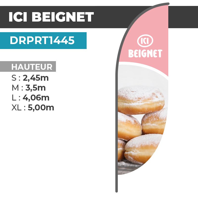 Drapeau ICI BEIGNET