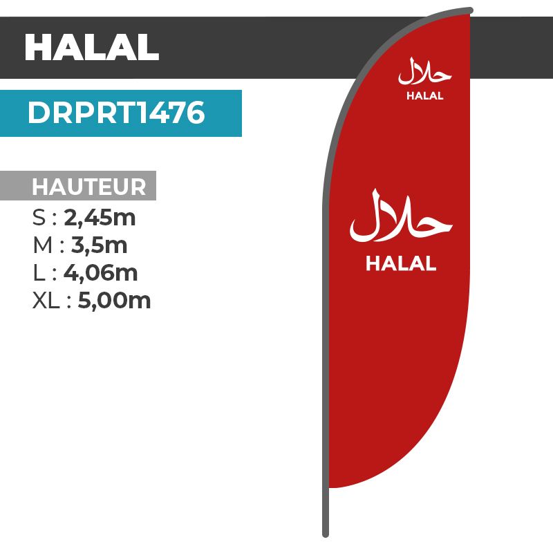 Drapeau HALAL