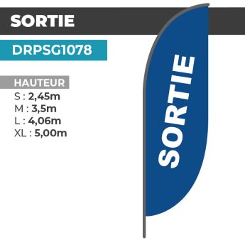 Drapeau SORTIE