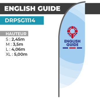 Drapeau GUIDE ANGLAIS ENGLISH GUIDE