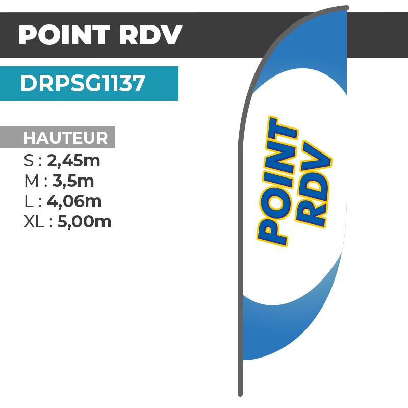 Drapeau POINT DE RENDEZ-VOUS