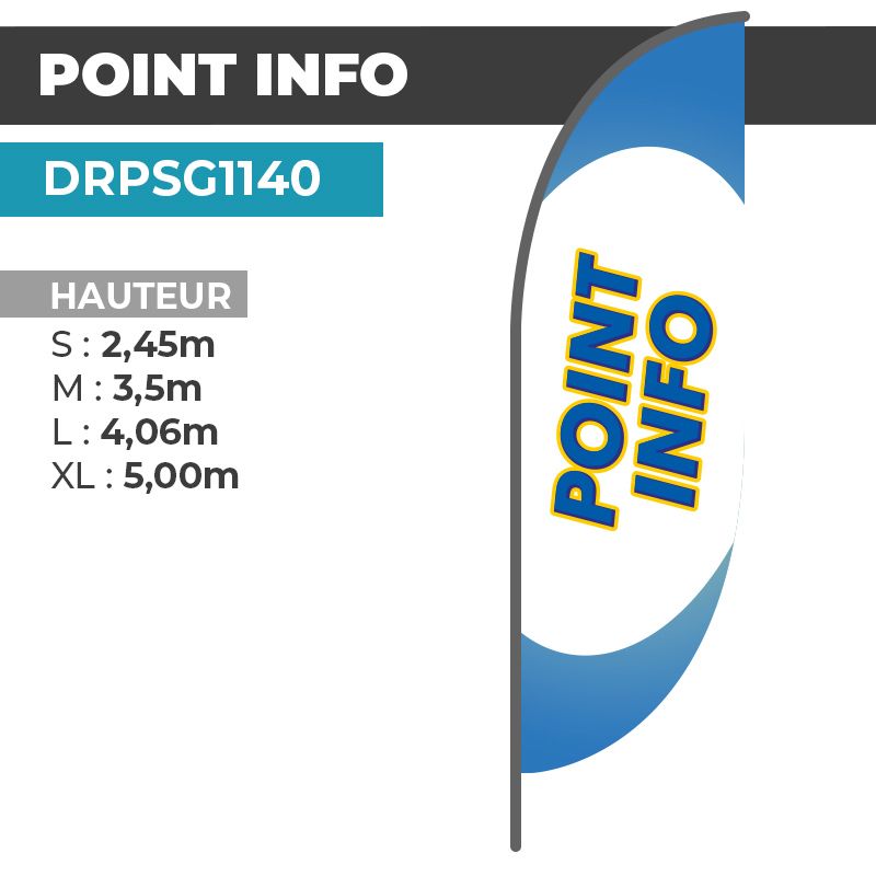 Drapeau POINT INFO