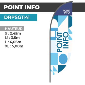 Drapeau POINT INFO