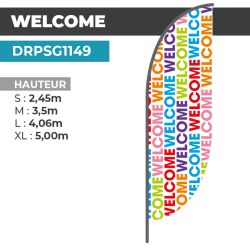 Drapeau WELCOME