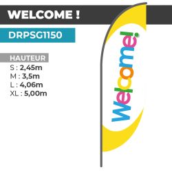 Drapeau WELCOME