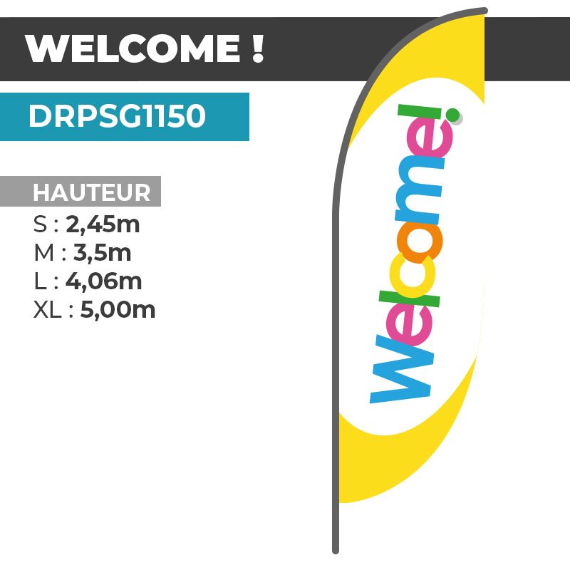 Drapeau WELCOME