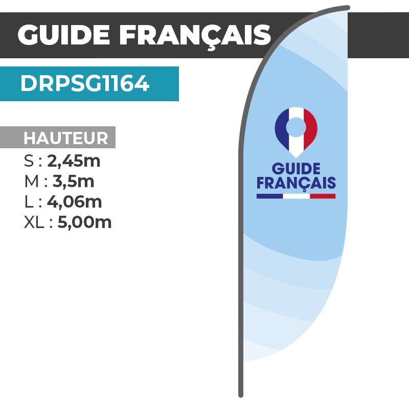 Drapeau GUIDE FRANÇAIS