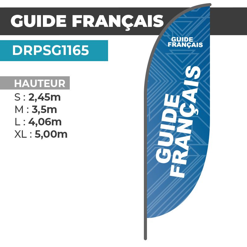 Drapeau GUIDE FRANÇAIS