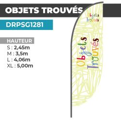 Drapeau OBJETS TROUVÉS