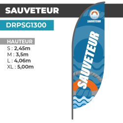 Drapeau SAUVETEUR