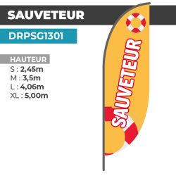 Drapeau SAUVETEUR