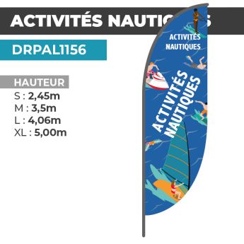 Drapeau ACTIVITES NAUTIQUES