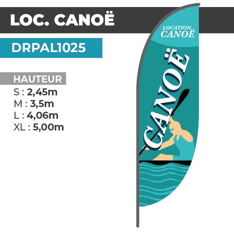 Drapeau LOCATION DE CANOE