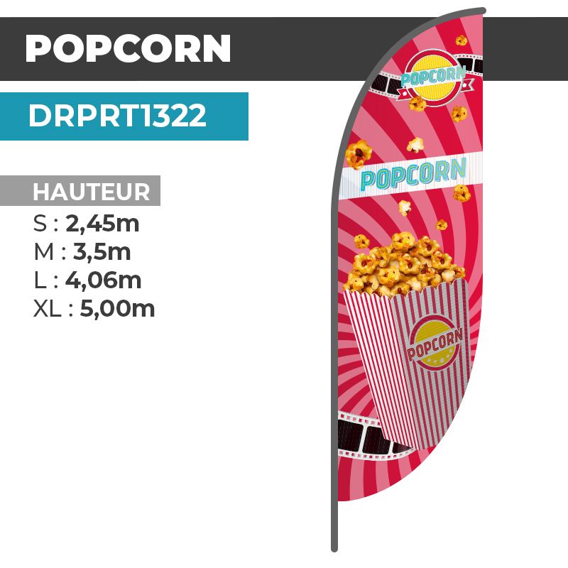 Drapeau POP CORN