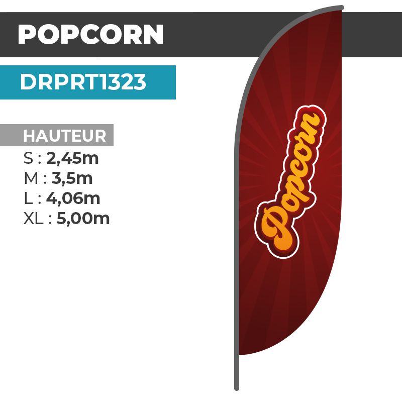 Drapeau POP CORN