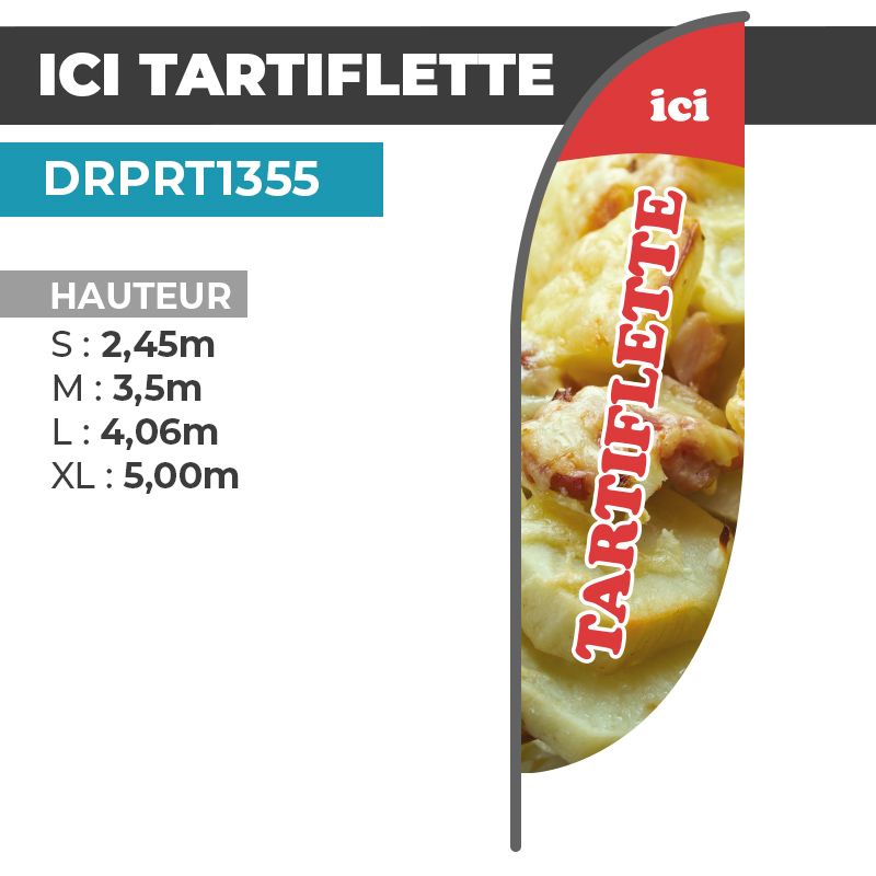 Drapeau TARTIFLETTE