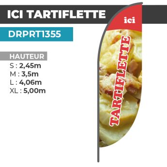 Drapeau TARTIFLETTE