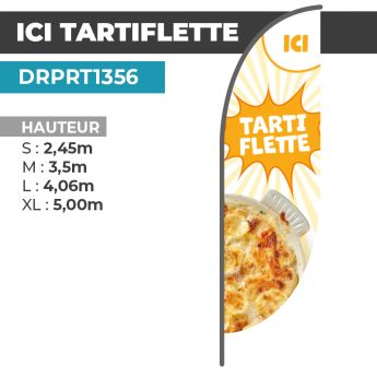 Drapeau TARTIFLETTE