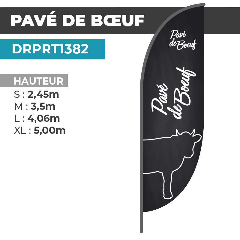Drapeau PAVÉ DE BOEUF