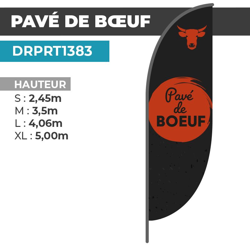 Drapeau PAVÉ DE BOEUF