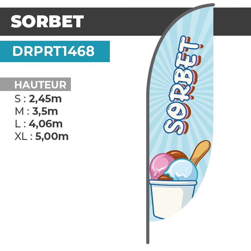 Drapeau SORBET