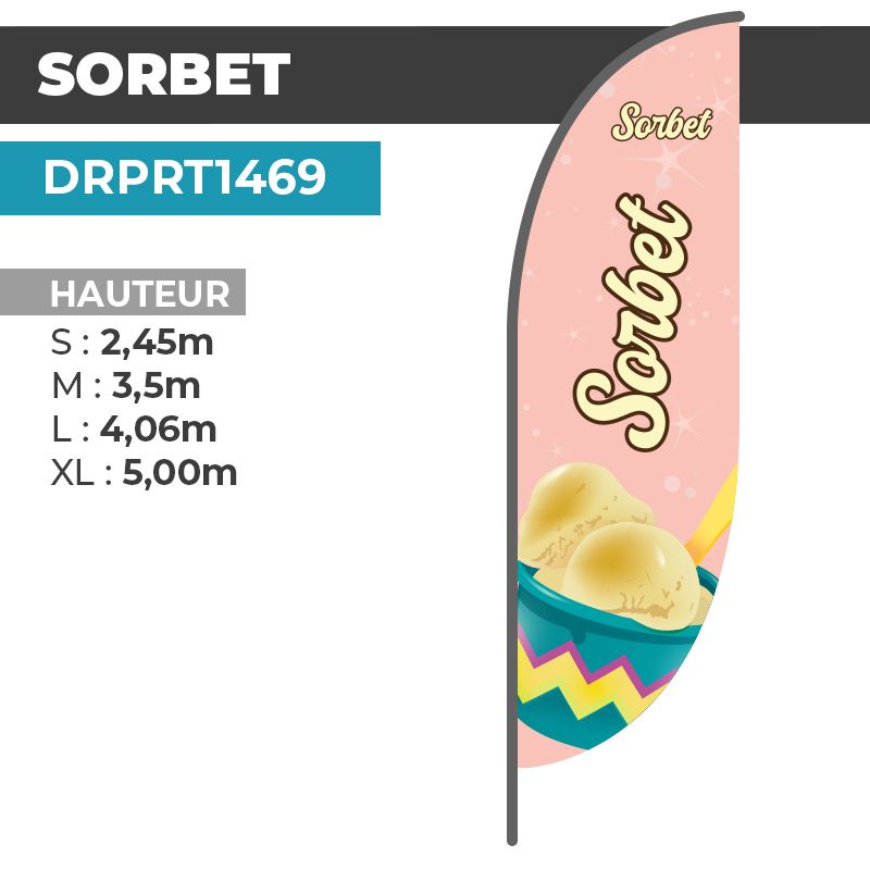 Drapeau SORBET