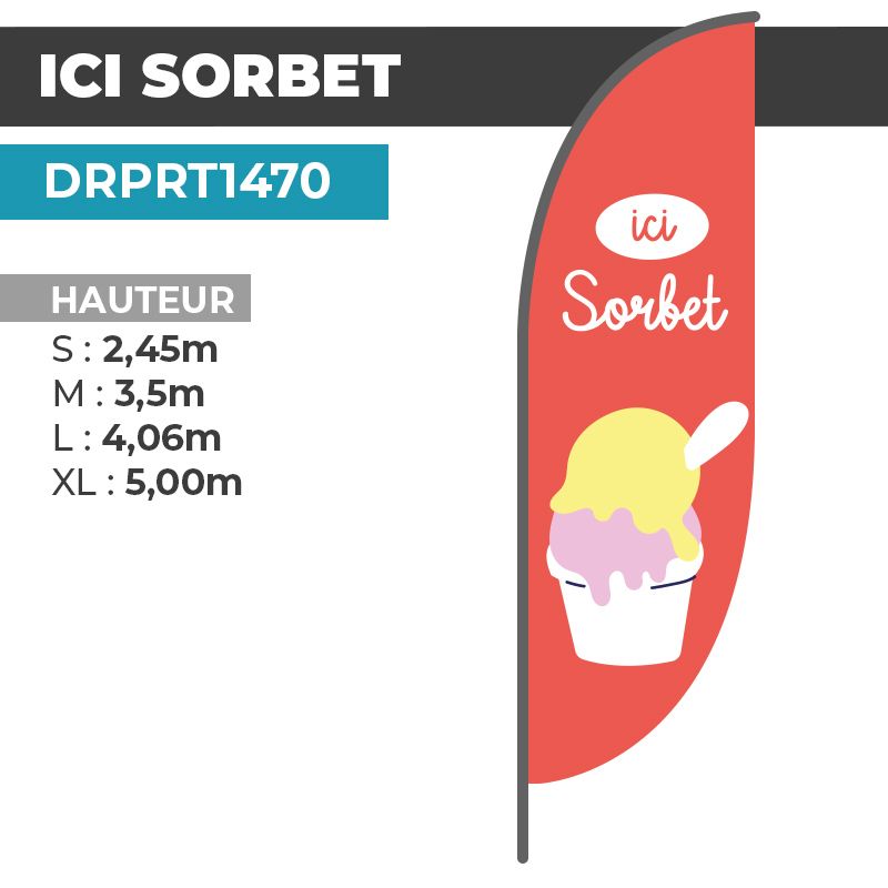 Drapeau SORBET