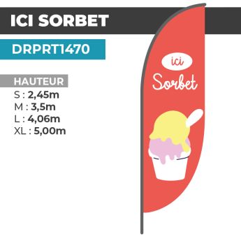 Drapeau SORBET