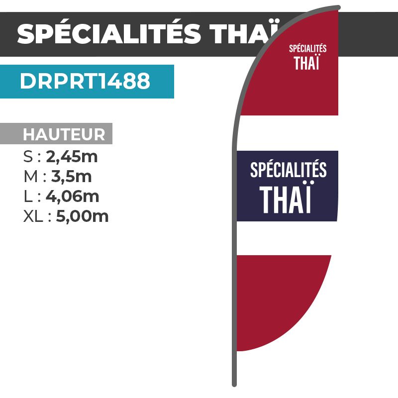 Drapeau SPÉCIALITÉS THAILANDAISES