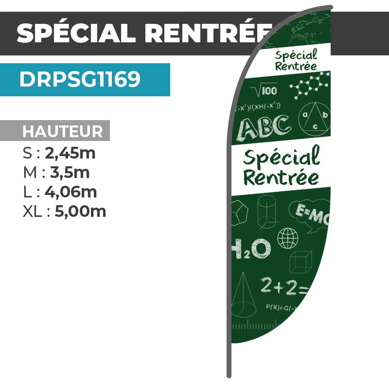 Drapeau SPÉCIAL RENTRÉE