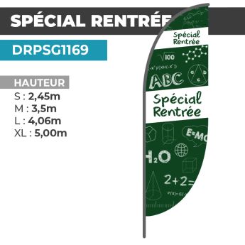 Drapeau SPÉCIAL RENTRÉE