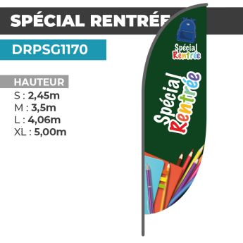 Drapeau SPÉCIAL RENTRÉE