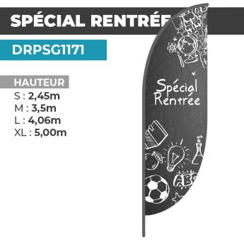 Drapeau SPÉCIAL RENTRÉE