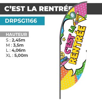 Drapeau C'EST LA RENTRÉE