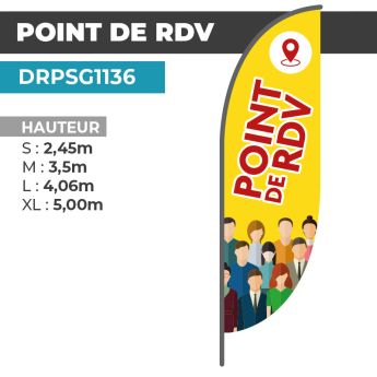 Drapeau POINT DE RENDEZ-VOUS