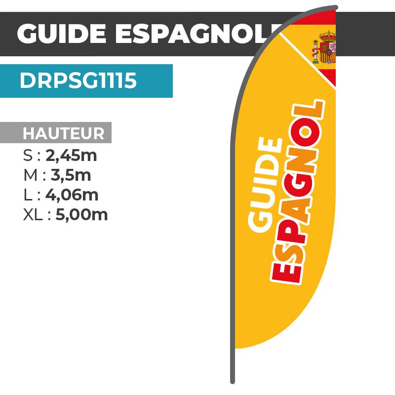 Drapeau GUIDE ESPAGNOL