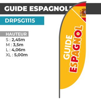 Drapeau GUIDE ESPAGNOL