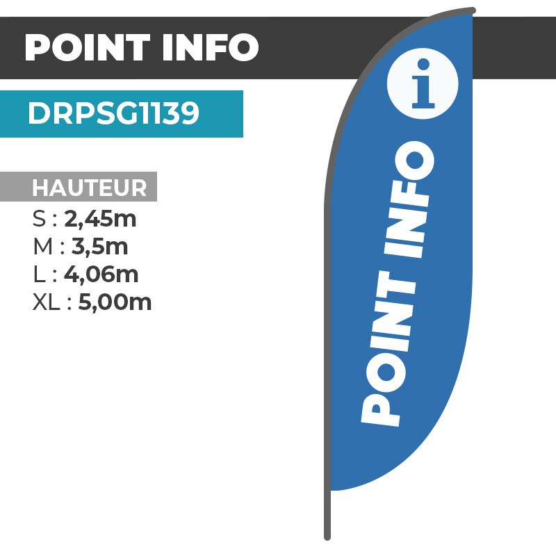 Drapeau POINT INFO