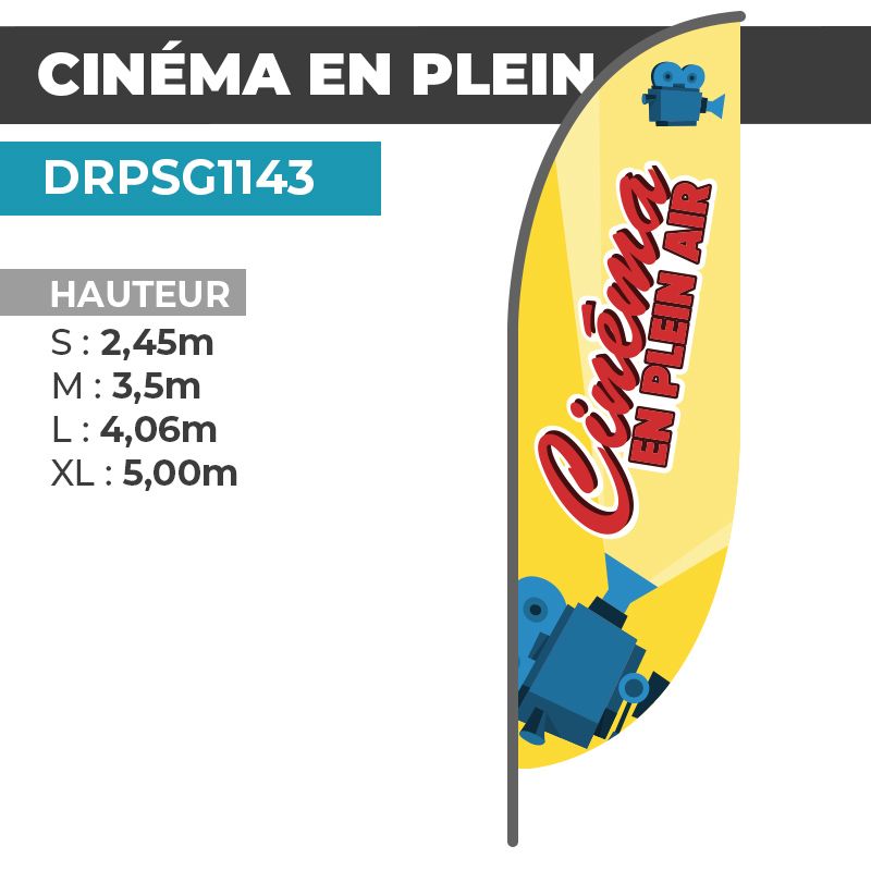 Drapeau CINÉMA PLEIN AIR
