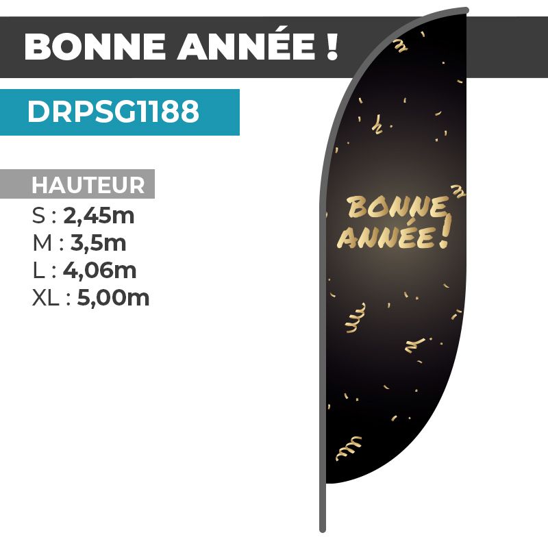 Drapeau BONNE ANNÉE