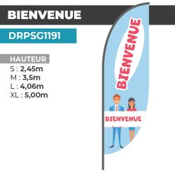 Drapeau BIENVENUE